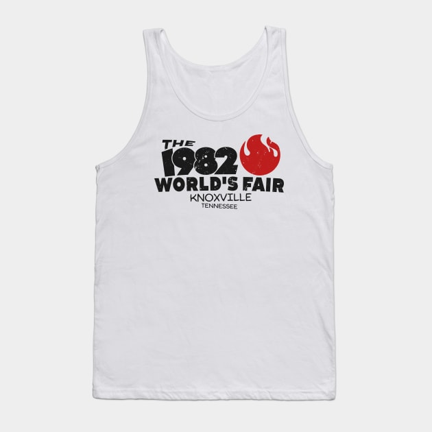 the 1982 World's Fair in Knoxville, Tennessee Tank Top by Nostalgia Avenue